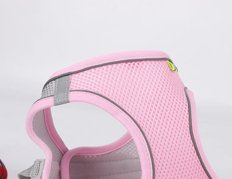 Breathable Dog Harness – Adjustable No-Pull Mesh Vest