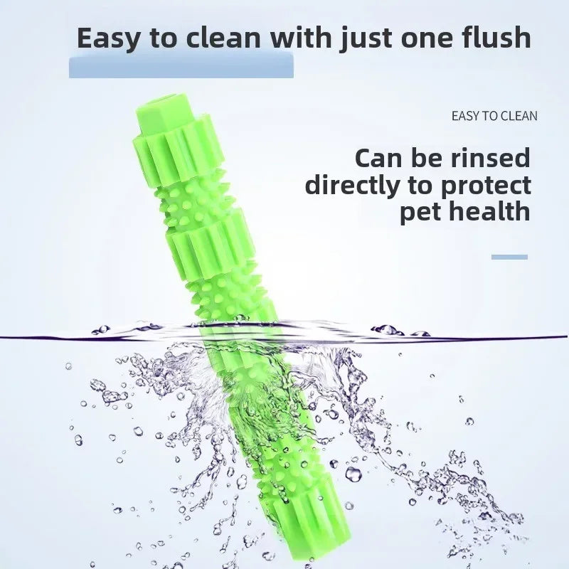 Dental Chew Dog Toy – Treat Dispensing Puzzle Stick