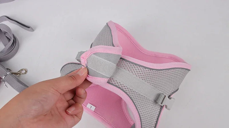 Breathable Dog Harness – Adjustable No-Pull Mesh Vest