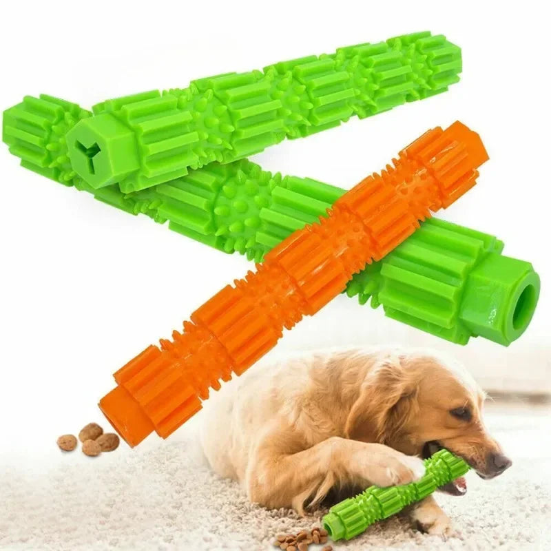 Dental Chew Dog Toy – Treat Dispensing Puzzle Stick