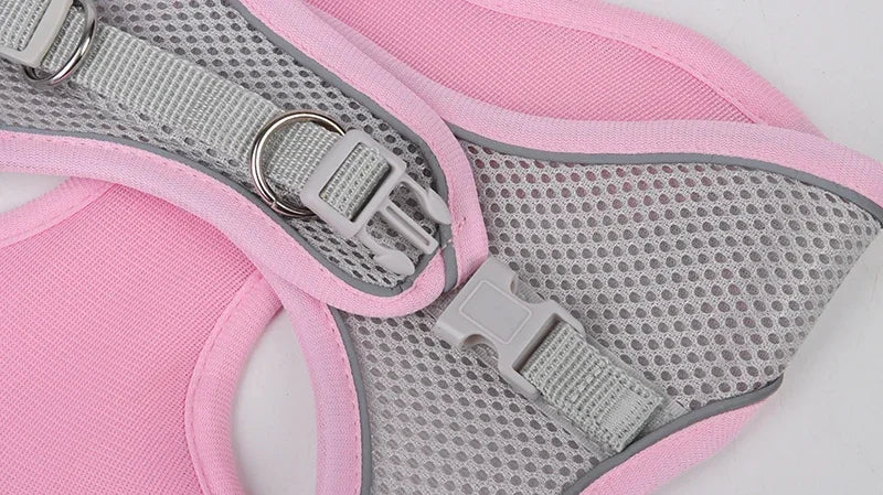 Breathable Dog Harness – Adjustable No-Pull Mesh Vest