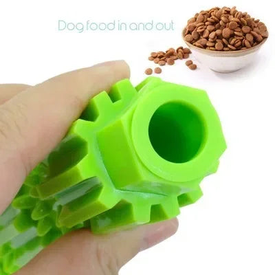 Dental Chew Dog Toy – Treat Dispensing Puzzle Stick