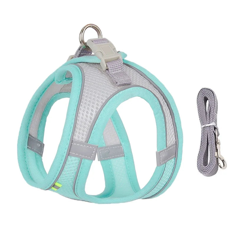 Breathable Dog Harness – Adjustable No-Pull Mesh Vest
