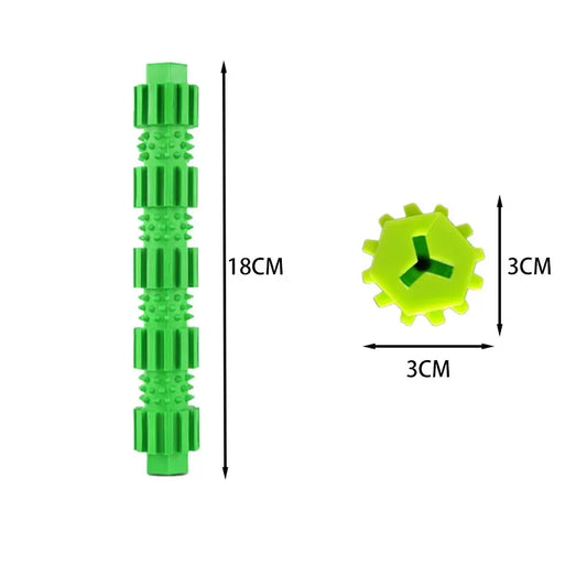 Dental Chew Dog Toy – Treat Dispensing Puzzle Stick